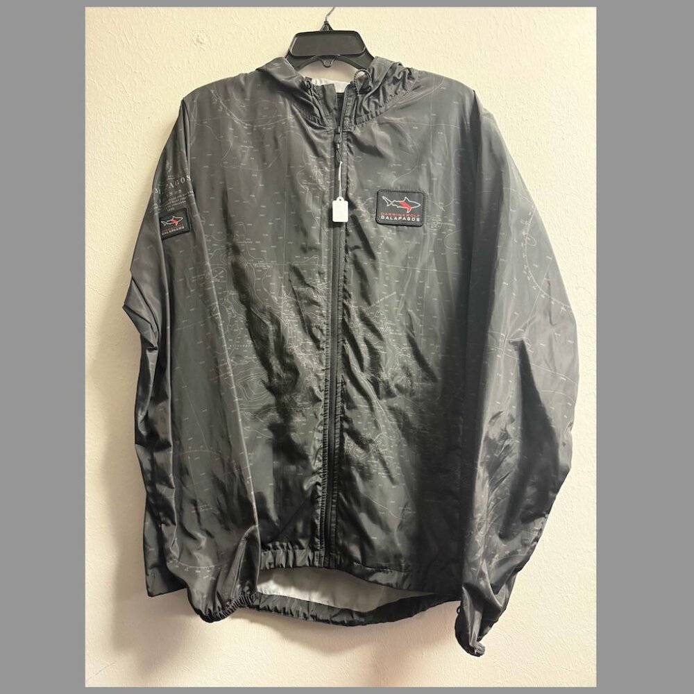 Darwin & Wolf Men's Large Grey Windbreaker Jacket, Size: Lg, EUC